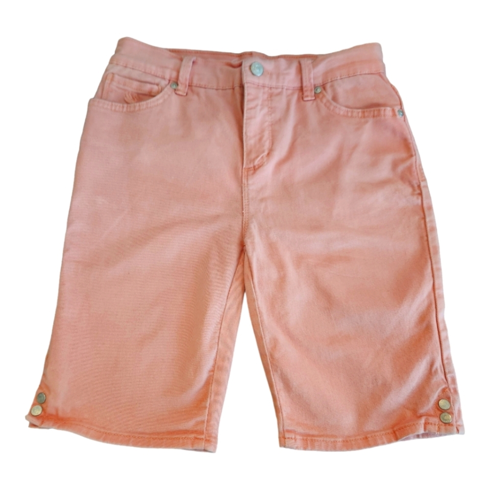 Gloria Vanderbilt coral denim shorts - 4P